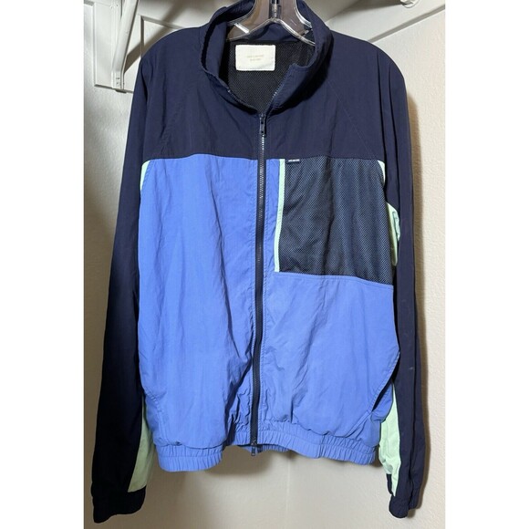 Aime Leon Dore Windbreaker Jacket Blue/Green Size XL